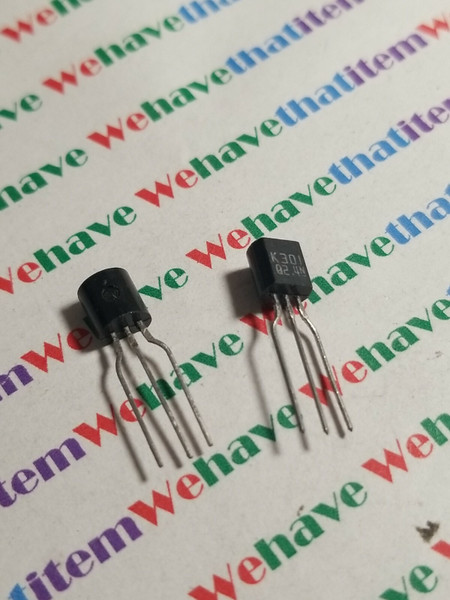 2SK301 / K391 / FET / TO92 /  LEADS / 2 PIECES (qzty)