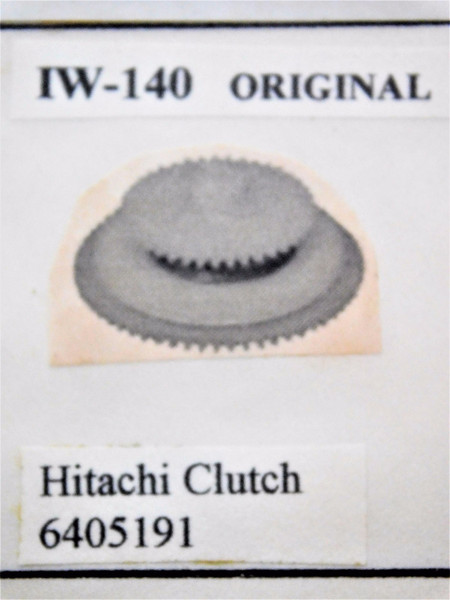 6405191 / HITACHI CLUTCH / IW140 / 1 PIECE (qzty)