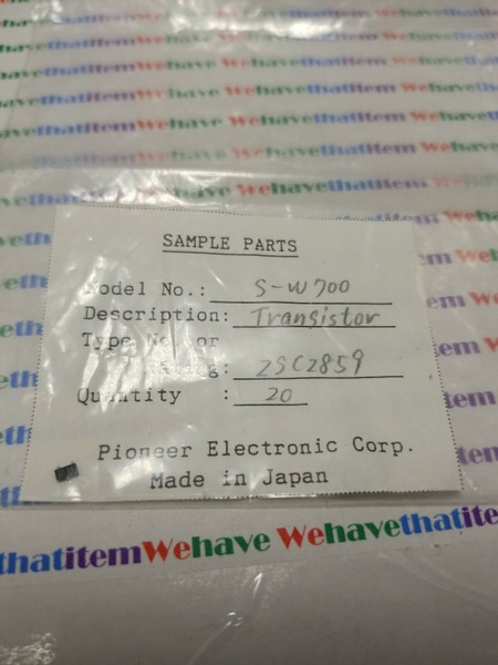 2SC2859 / TRANSISTOR  / 2 PIECES (QZTY)