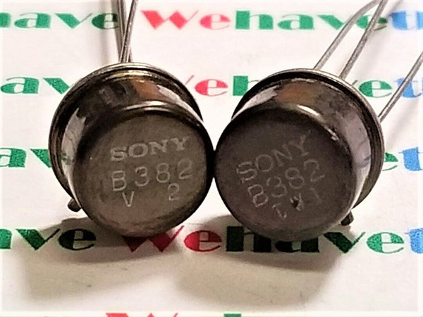 2SB382 / B382 / TRANSISTOR / 2 PIECES  (qzty)