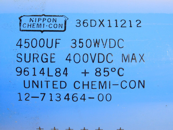 4500uf 350v / ELECTROLYTIC CAPACITOR / 1 PIECE (qzty)