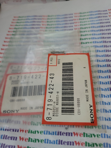 MA8051H / 8-719-422-43 / SONY IC / SM / 3 PIECE (QZTY)