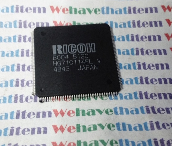 HG71C114FL V /BOO4-5120/RICOH/ RARE/ IC / SURFACE MOUNT / 1 PIECE (qzty)