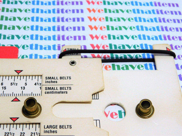 SCQ5.3 / SBM5.3 / SQUARE BELT / 6 PIECES /  (qzty)