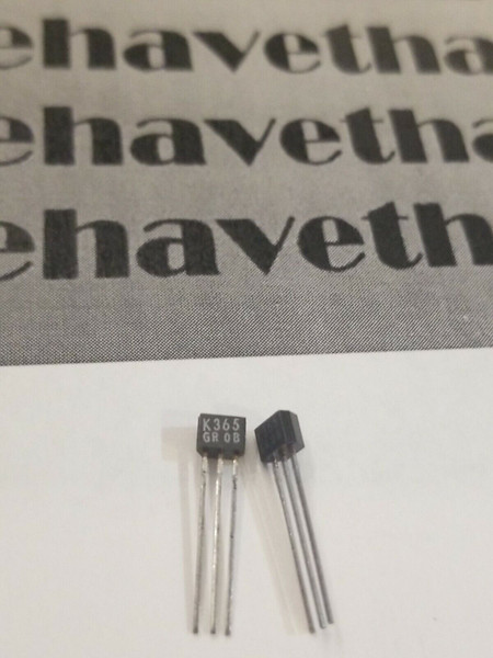 2SK365 / K365 / TRANSISTOR / 2 PIECES (qzty)