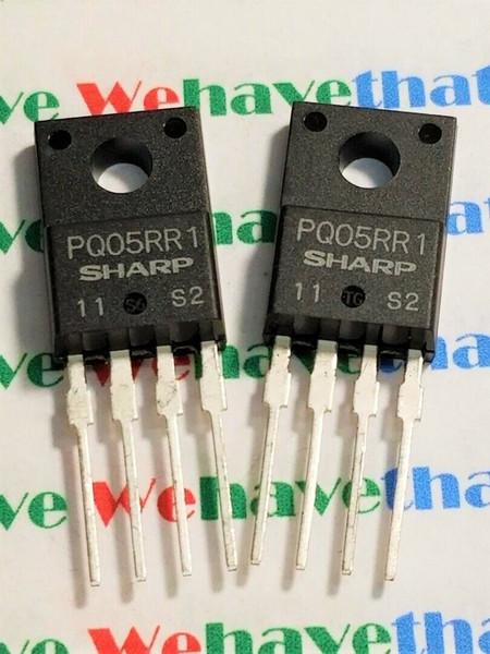 PQ05RR1 / VOLTAGE REGULATOR / TO220 CASE / 4 PINS / 2 PIECES (qzty)