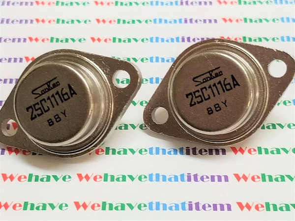 2SC1116A / NPN TRANSISTOR /  TO3 / 1 PIECES  (qzty)