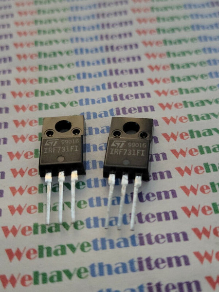 IRF731FI / FET / TO220 / 2 PIECES (qzty)
