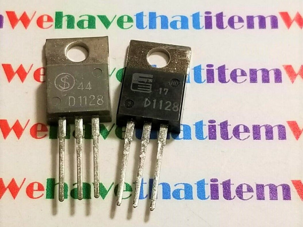 2SD1128 / D1128 / TRANSISTOR / TO220 / 2 PIECES / (qzty)