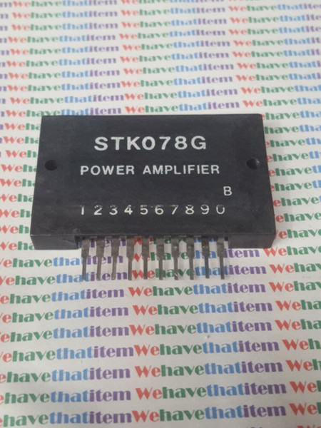STK078G / POWER AMPLIFIER / 1 PIECE (qzty)