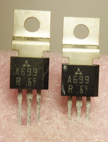 2SA699 / TRANSISTOR / 2 PIECES (QZTY)
