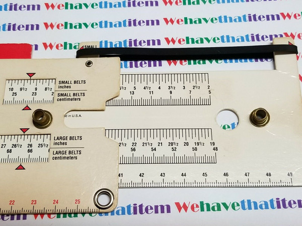 SBL9.2 / SCB9.2 / FLAT BELT/ 4 PIECES /  (qzty)