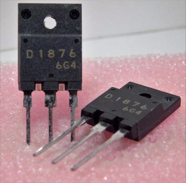 2SD1876 / D1876 / TRANSISTOR / TO3P / 2 PIECES (qzty)