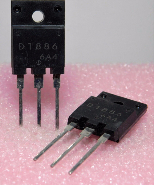 2SD1886 / D1886 / TRANSISTOR / TO3P / 2 PIECES (qzty)