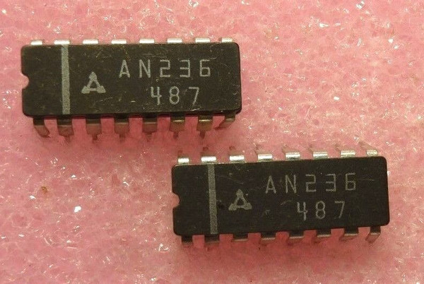 AN236 / COMPARABLE TO ECG1123, NTE1123 / IC / 2 PIECES /  (qzty)