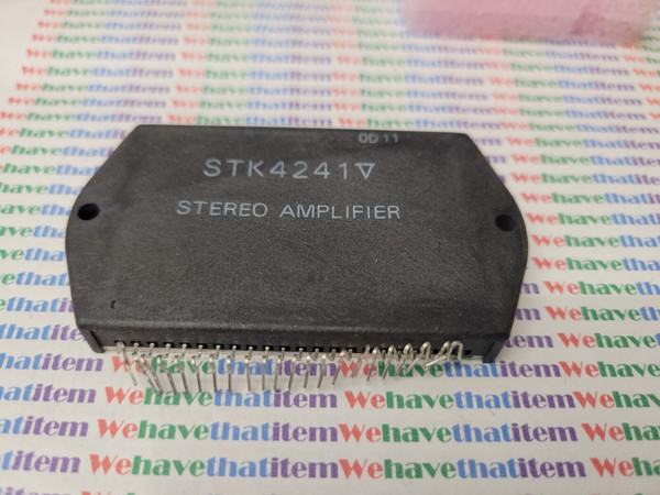 STK4241V / STEREO AMPLIFIER / 1 PIECE  (qzty) bent leads