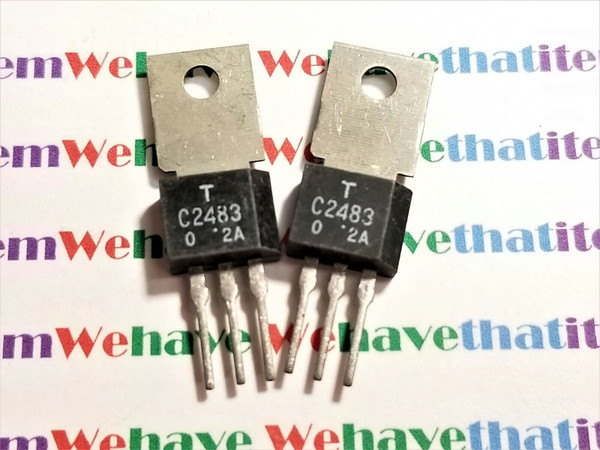 2SC2483 / C2483  / TRANSISTOR / 2 PIECES (qzty)