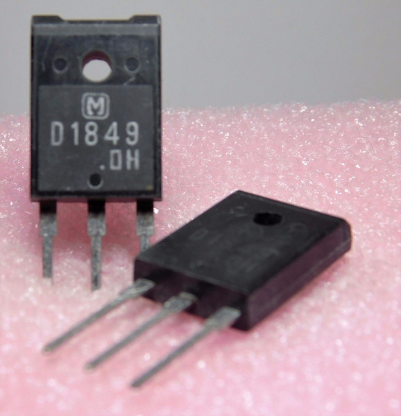 2SD1849 / D1849 / TRANSISTOR / TO3P / 2 PIECES (qzty)