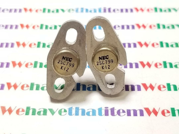 2SC799 / CROSSES TO ECG237, NTE237 / TRANSISTOR / 2 PIECES /  (qzty)