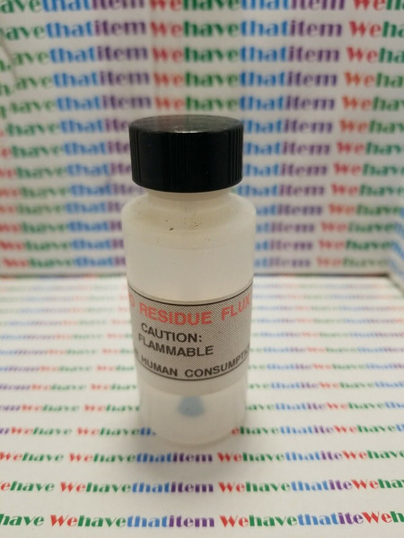ZERO RESIDUE FLUX / 1 OZ / BOTTLE / 1 PIECE (qzty)