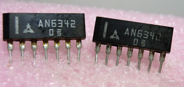 AN6342 / COMPARABLE TO ECG1427, NTE1427 / SIP / IC / 2 PIECES /  (qzty)