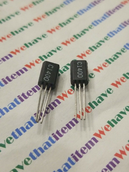 2SC1400 / C1400 / TRANSISTOR / 2 PIECES (qzty)