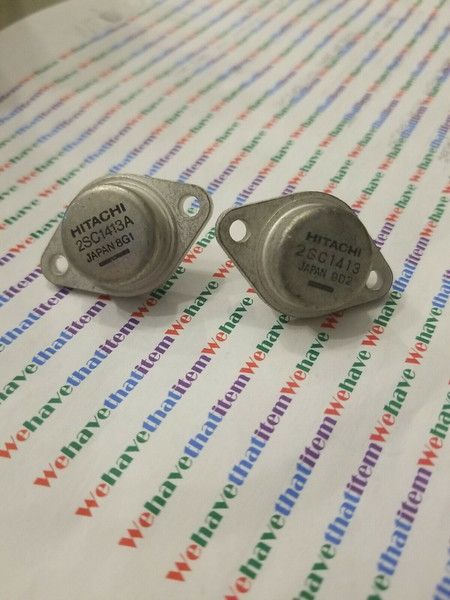2SC1413A / C1413A / TRANSISTOR  /  HITACHI / 2 PIECES (qzty)
