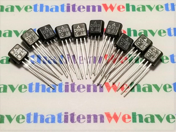 2SC1359 / TRANSISTOR / TO92 / 10 PIECES (QZTY)