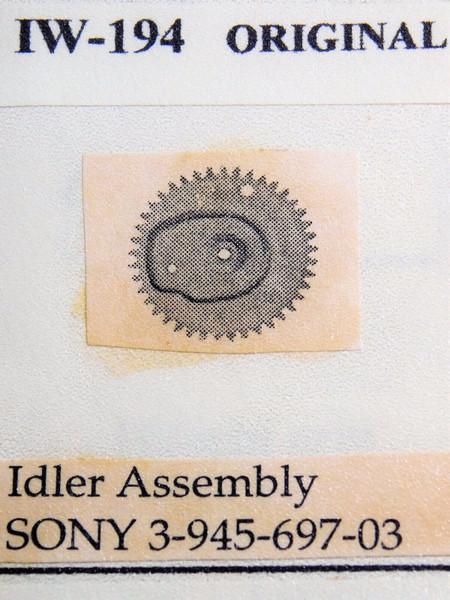 SONY / 3-945-697-03 / IDLER ASSEMBLY / IW194 / 1 PIECE (qzty)