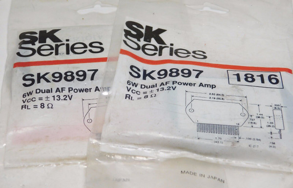 SK9897 / COMPARABLE TO ECG1816, NTE1816, STK4101II (MK2) / 2 PIECES  (qzty)