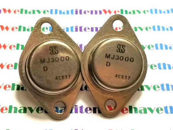 MJ3000 / CROSSES TO ECG245, NTE245 / TO3 CASE / 2 PIECES  (qzty)