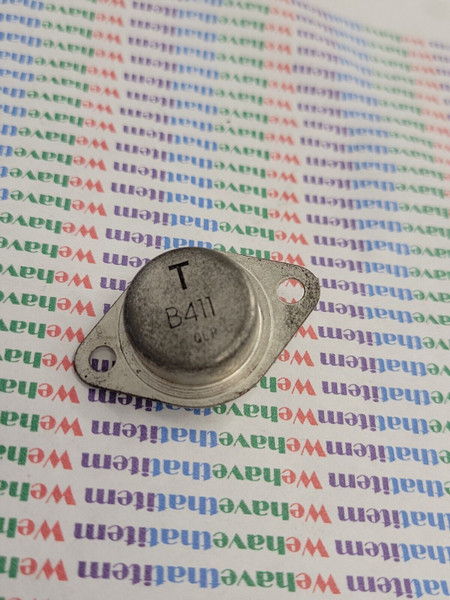 2SB411 / TRANSISTOR  / TO3 / 1 PIECES (qzty)