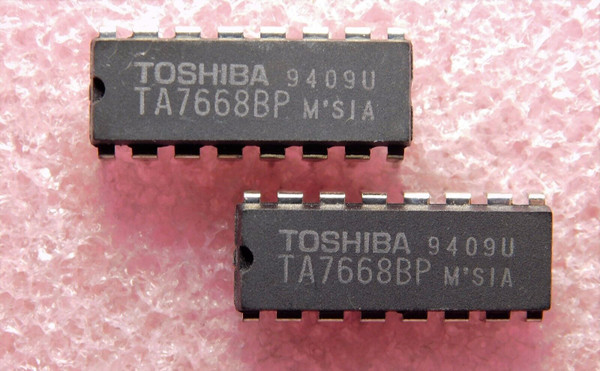 TA7668BP / IC / DIP / 2 PIECES (qzty)