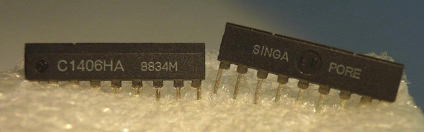UPC1406HA / COMPARABLE TO ECG1792, NTE1792 / IC / SIP / 2 PIECES (qzty)