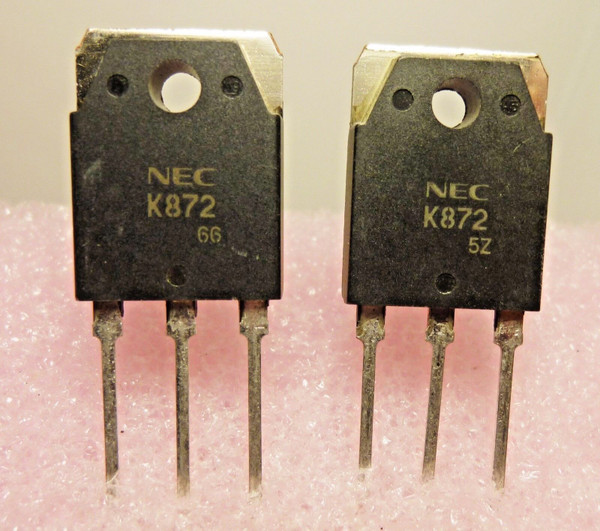 2SK872 / K872 / FET / 2 PIECES (QZTY)