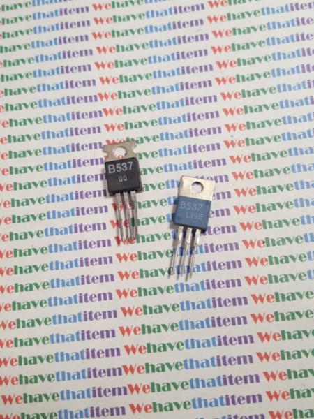 B537/ TRANSISTOR / 2 PIECES  (qzty)