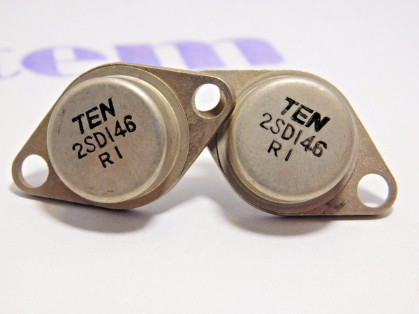 2SD146 / TRANSISTOR / TO66 / 2 PIECES (qzty)