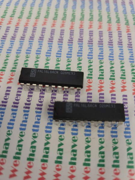 PAL16L8ACN / IC / DIP /  2 PIECES (qzty)