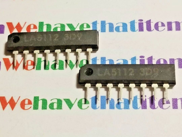 LA5112 / IC / CROSSES TO ECG1479, NTE1479 / SIP / 2 PIECES (qzty)