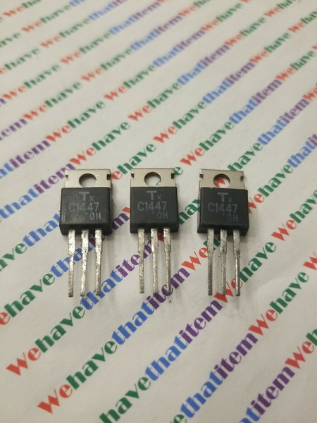 2SC1447 / C1447 / TRANSISTOR / CROSSES TO / ECG376 / 3 PIECES (qzty)
