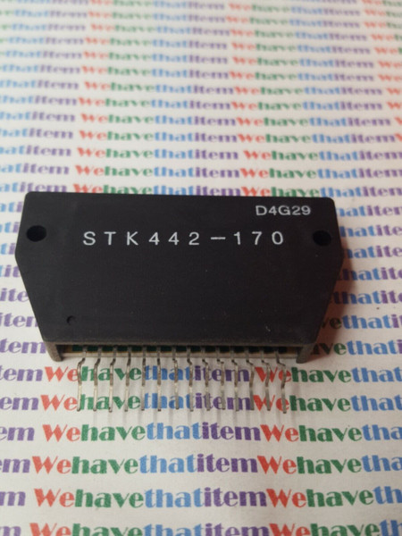 STK442-170 / IC / SIP / 1 PIECE (QZTY)