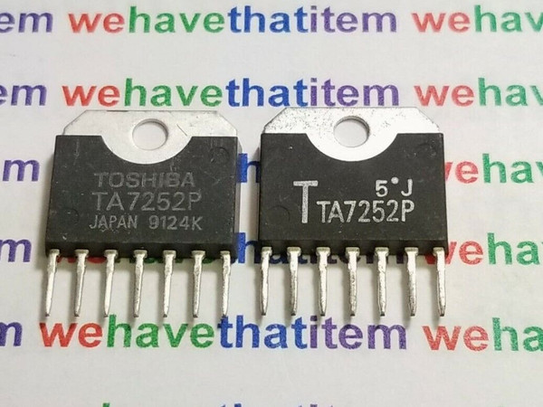 TA7252P / IC / SIP / 2 PIECES (qzty)