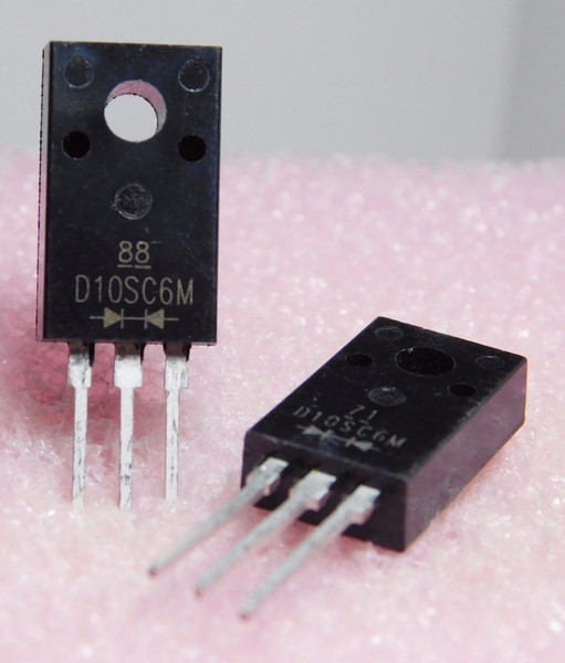 D10SC6M / SCHOTTKY RECTIFIER / TO220 / 2 PIECES (qzty)