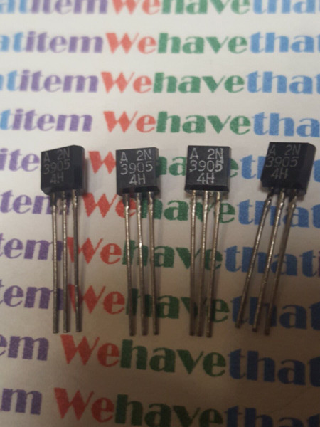 2N3905 / TRANSISTOR / 4 PIECES (qzty)