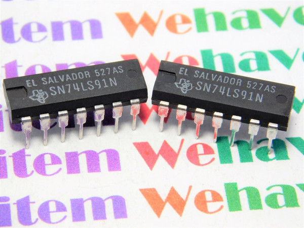 SN74LS91N / IC / DIP / 2 PIECES /  (qzty)