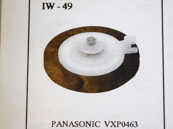 IDLER WHEEL / IW49 / PANASONIC VXP0463 / VCR / 1 PIECE (qzty)