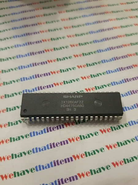 IX1260AFZZ / HD44750A80 / SHARP IC / 1 PIECE  (qzty)
