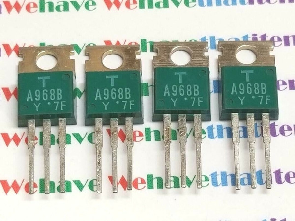 2SA968B / A968B / TRANSISTOR / TO220 / 4 PIECES /  (qzty)