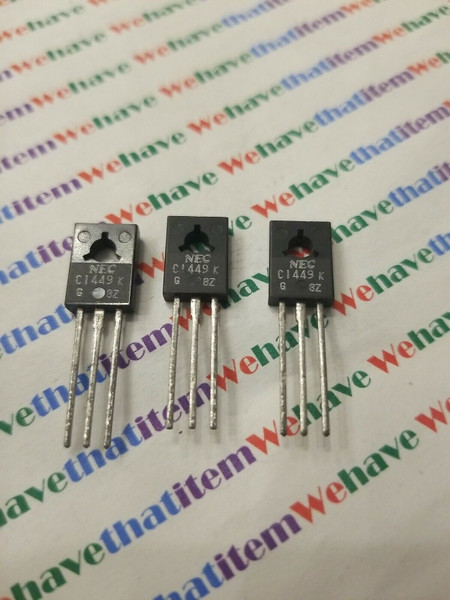 2SC1449 / C1449 / TRANSISTOR / NEC / 3 PIECES (qzty)