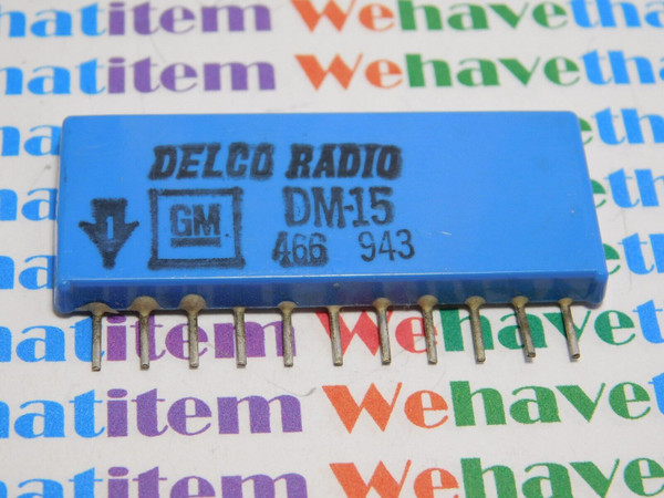 DM-15 / DM15 / SIP / 1 PIECE (qzty)